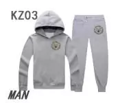 survetement kenzo pantalon en coton avec long sleeved in kz201848 for homme